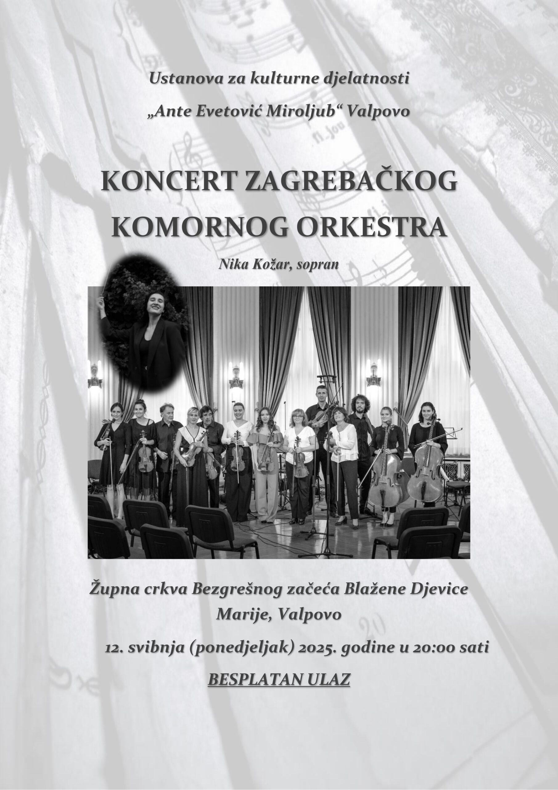 Koncert Zagrebačkog komornog orkestra u Valpovu